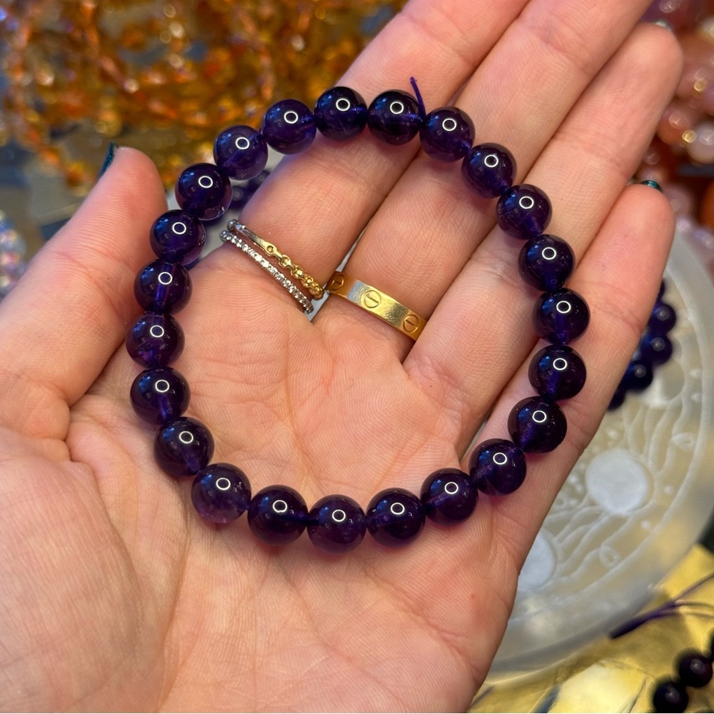 Brazilian Amethyst Bracelet 🦄 AMB - Picture 3 of 4